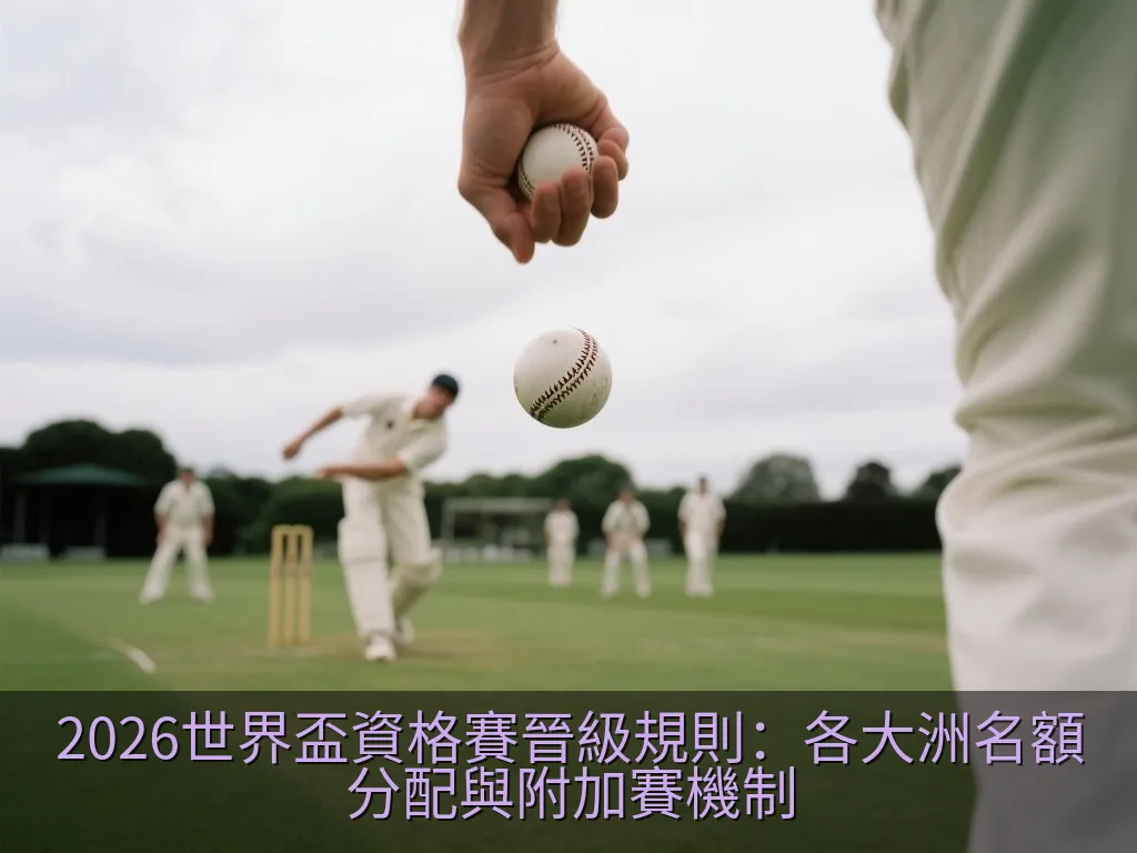 2026世界盃資格賽晉級規則：各大洲名額分配與附加賽機制